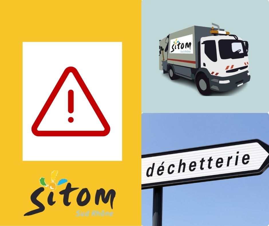 Intempéries : collectes perturbées et ouverture retardée de la déchetterie de Mornant